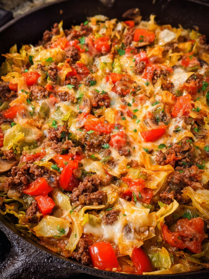 A close up of a delicious looking meal.