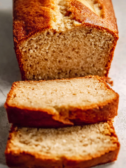 A slice of bread with a hole in it.