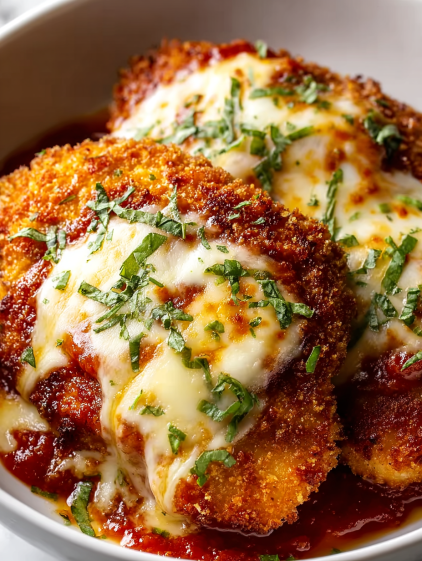 A plate of food with cheese and sauce.