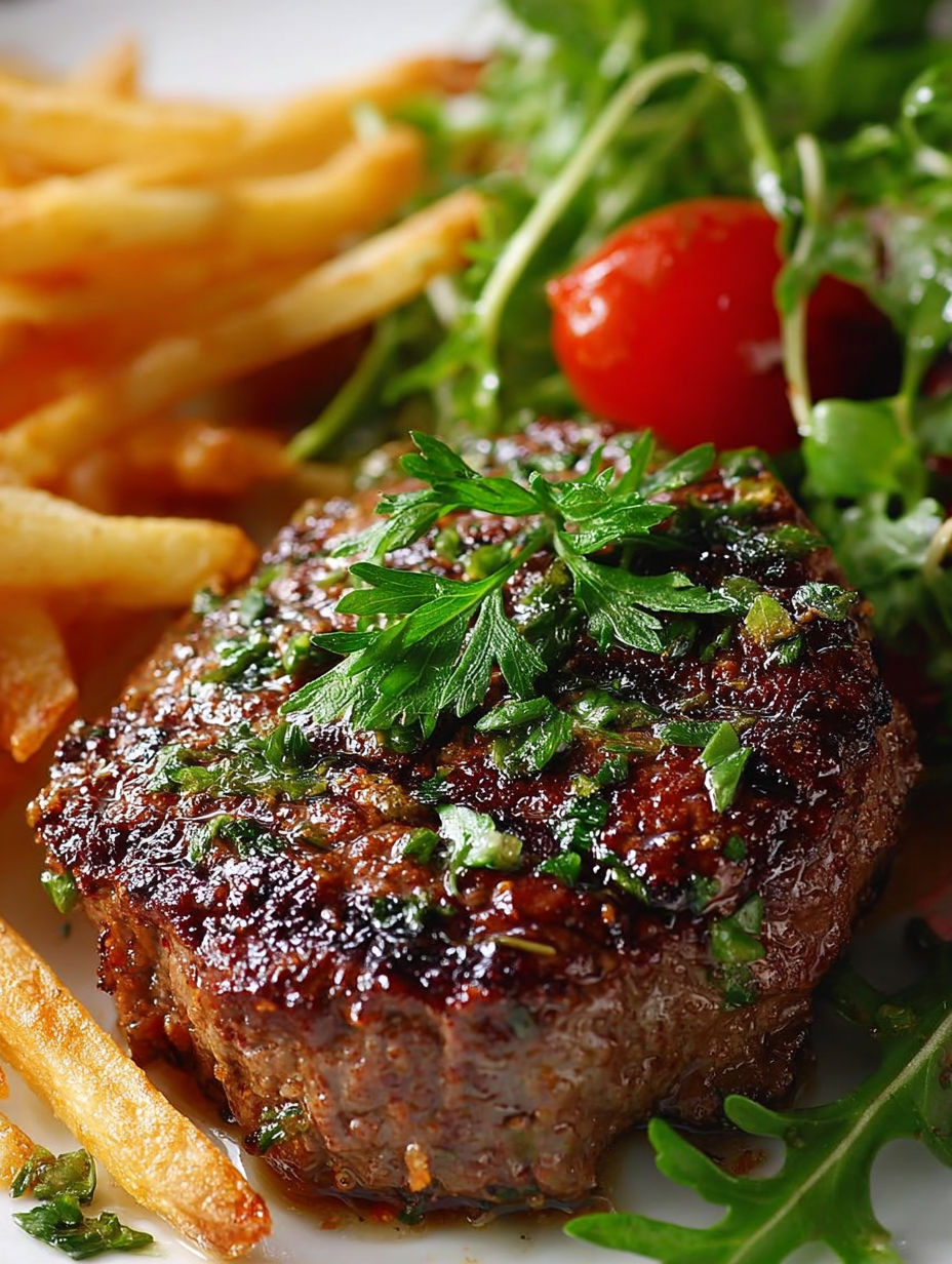 A delicious and healthy steak hache pokey salad.