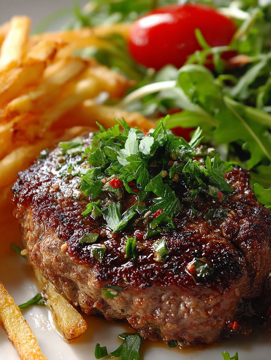 A delicious and healthy steak hache pokey salad.