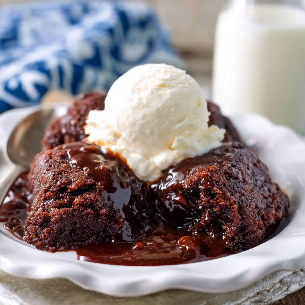 A plate of chicken etouffée with ice cream on top.