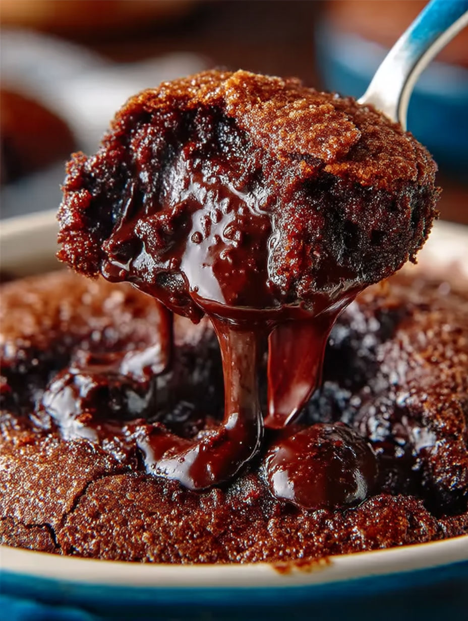 A chocolate sauce drizzled over a chicken étouffée.