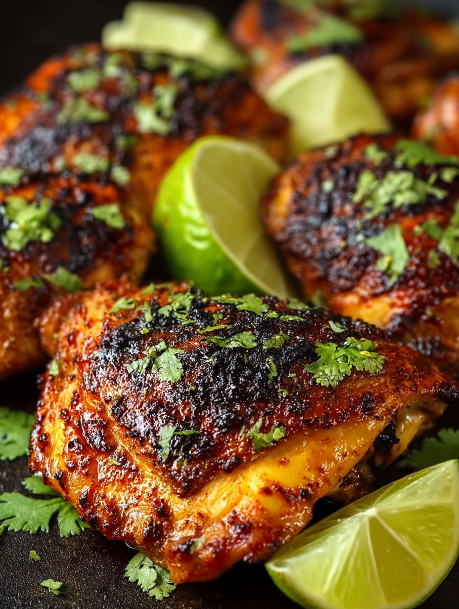 A plate of Cilantro Lime Chicken.