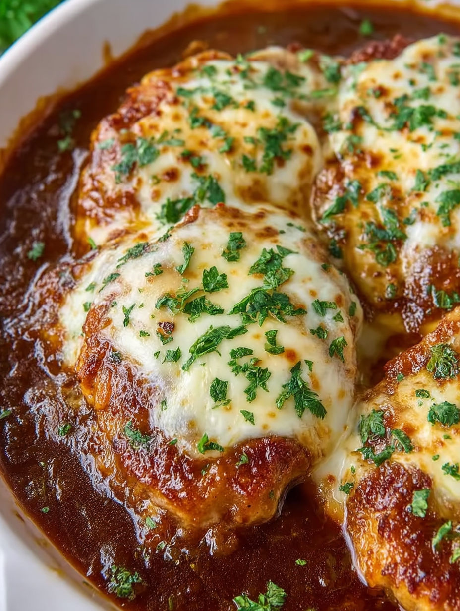 French Onion Pork Chops.