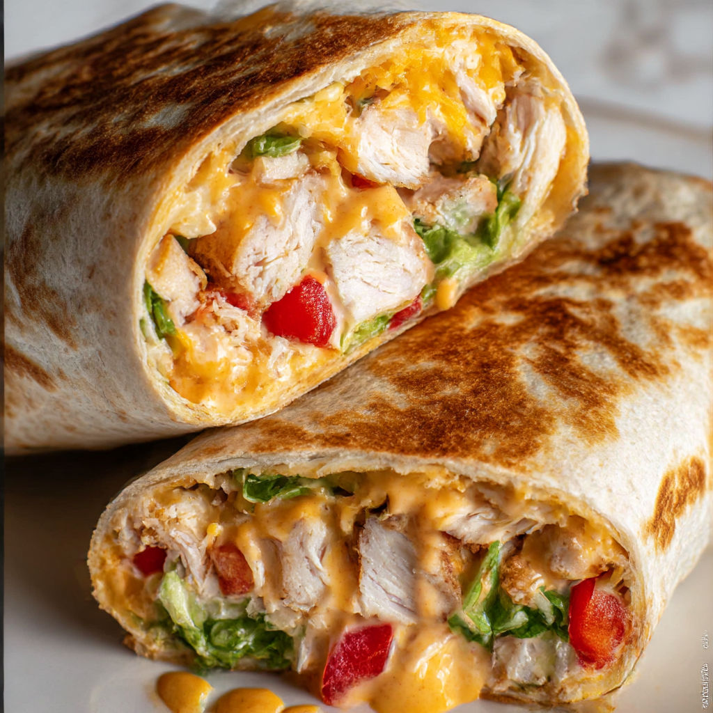 A Chipotle Ranch Chicken Burrito.