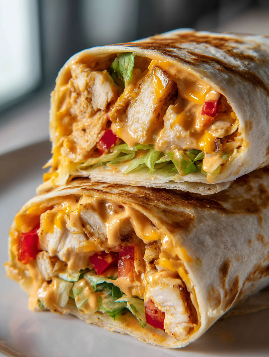 A Chipotle Ranch Chicken Burrito.