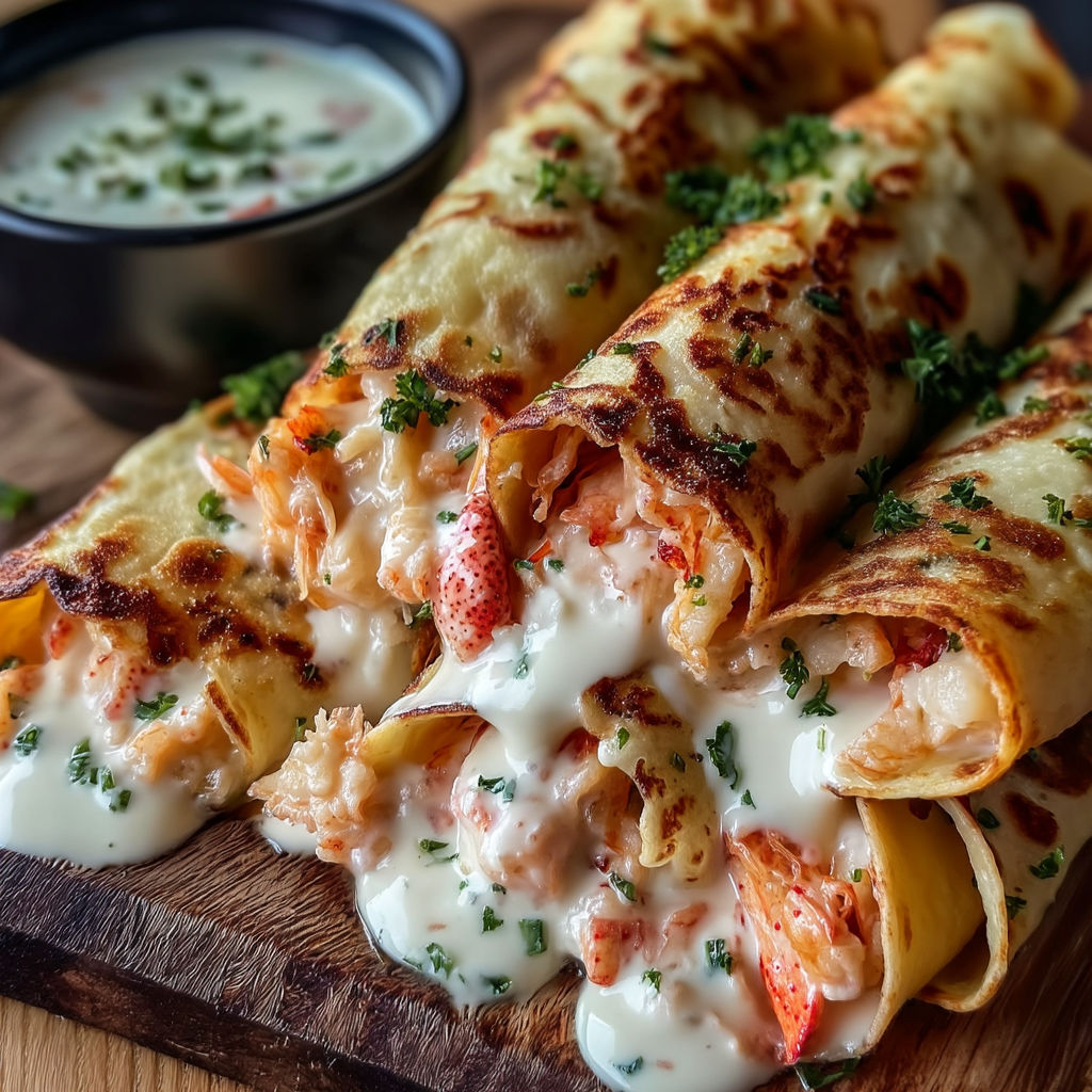 A plate of food with a bowl of sauce.