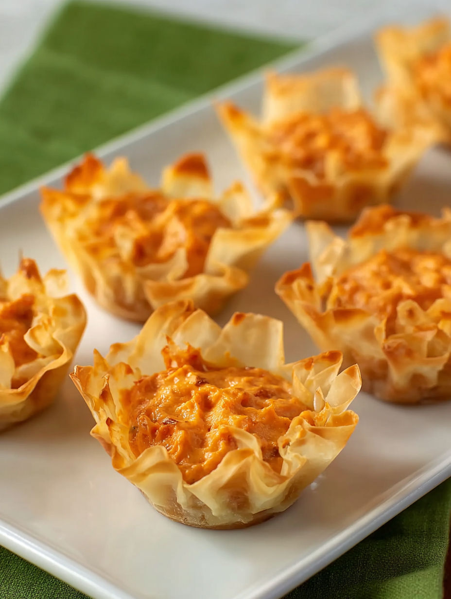 A plate of taco dip bites.