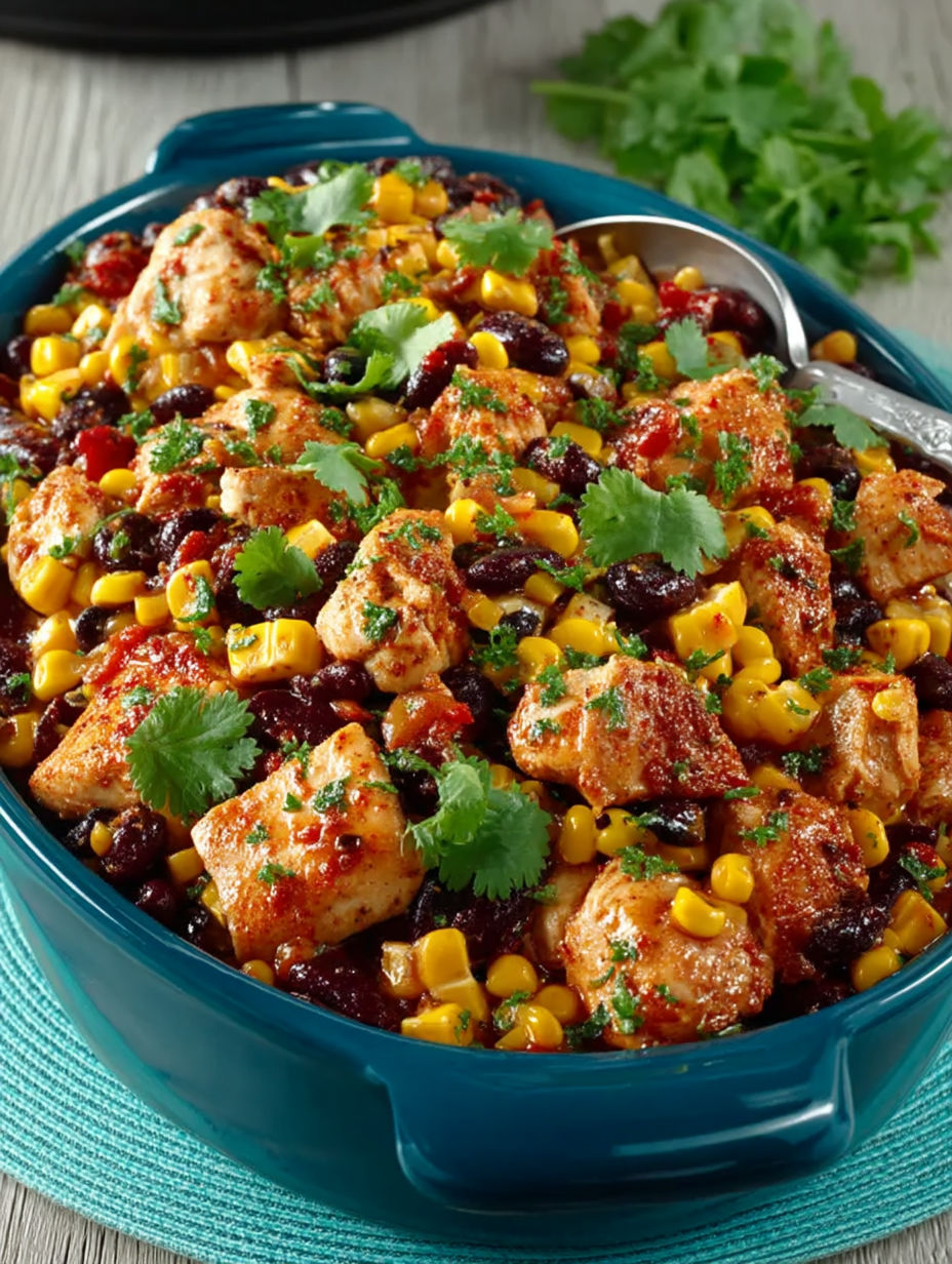 A bowl of food with a spoon in it.