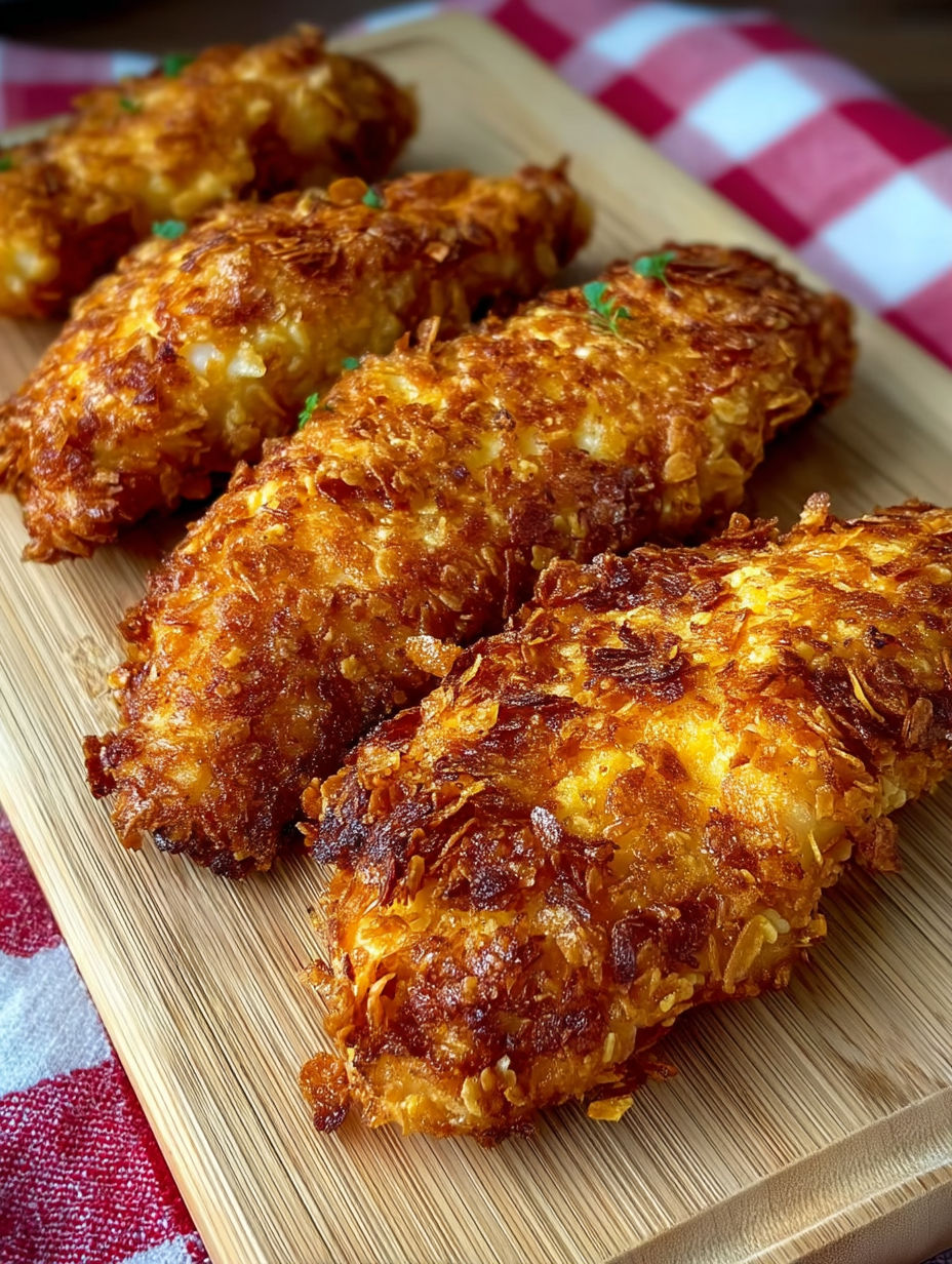 A plate of fried chicken with a side of corn.