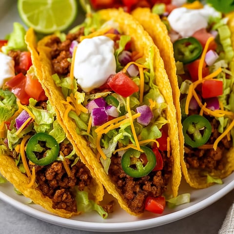 A plate of tacos with lettuce and tomatoes.