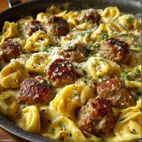 A close up of a delicious one pot meal.