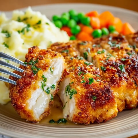 A plate of food with pork chops and vegetables.