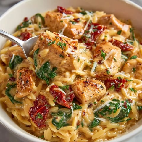 A bowl of chicken and pasta.